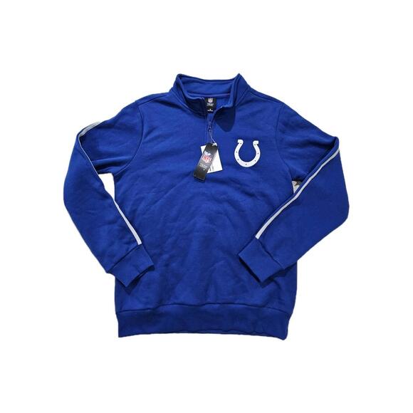 NFL Other - NFL Indianapolis Colts Football 1/4 Zip Men's  Pullover Sweater Medium